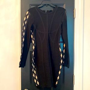 LVS Little Black Body con dress.